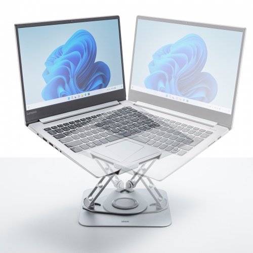 回転している様子