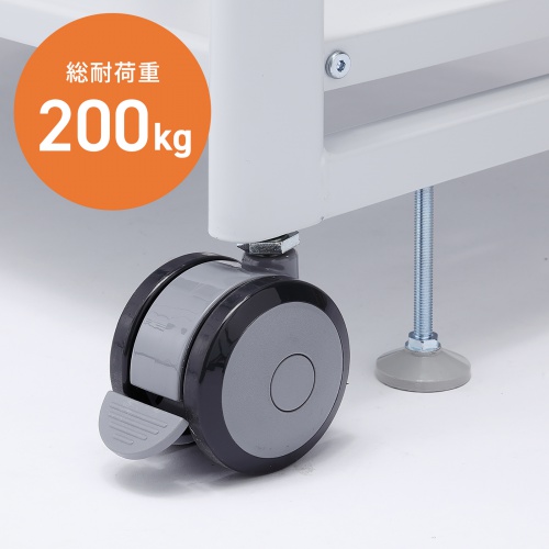 メイン天板の後ろ側にセキュリティ取り付け用の穴を装備しています。