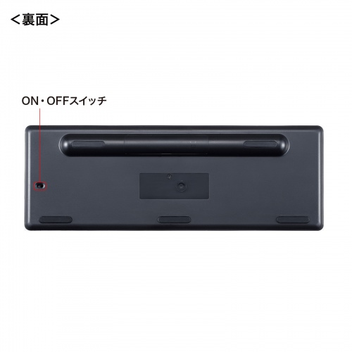 電源ON・OFFスイッチ付き