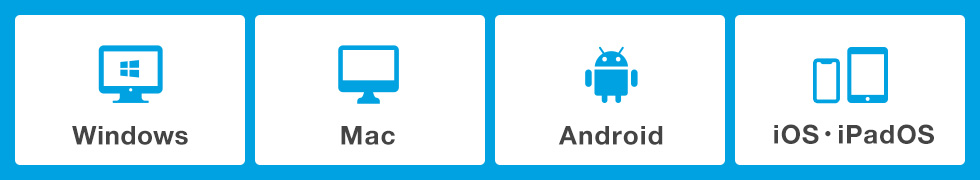 OS自動認識機能付き