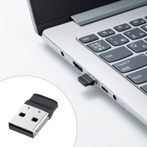 USB Aレシーバーを使用