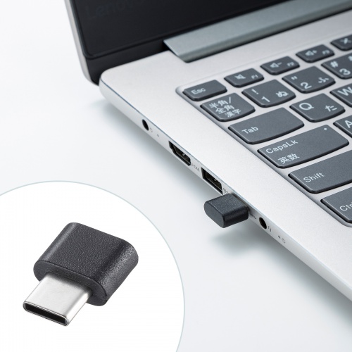 USB Type-Cレシーバーを使用