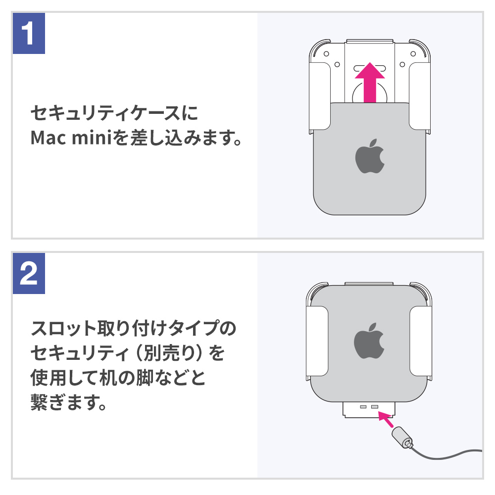 差し込むだけの簡単設置
