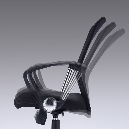 背もたれ・座面ロッキング機能付き