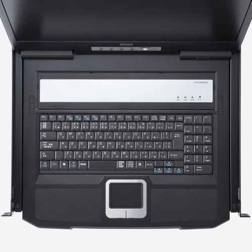 タッチパッド付きフルキーボード