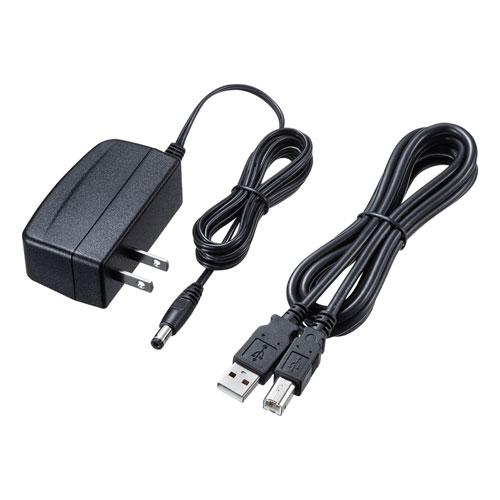 ACアダプタで安定した電力供給