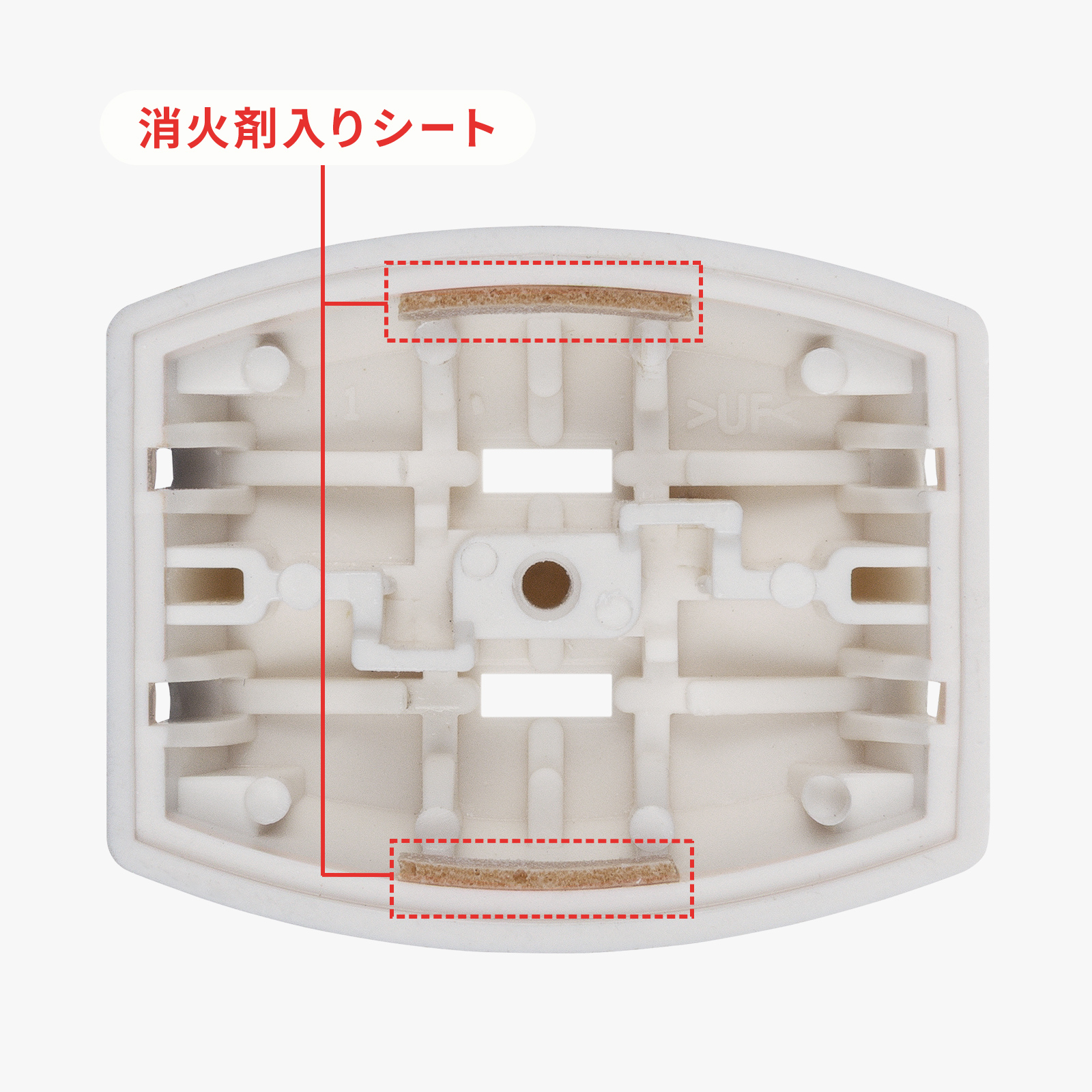 消火剤入りシート