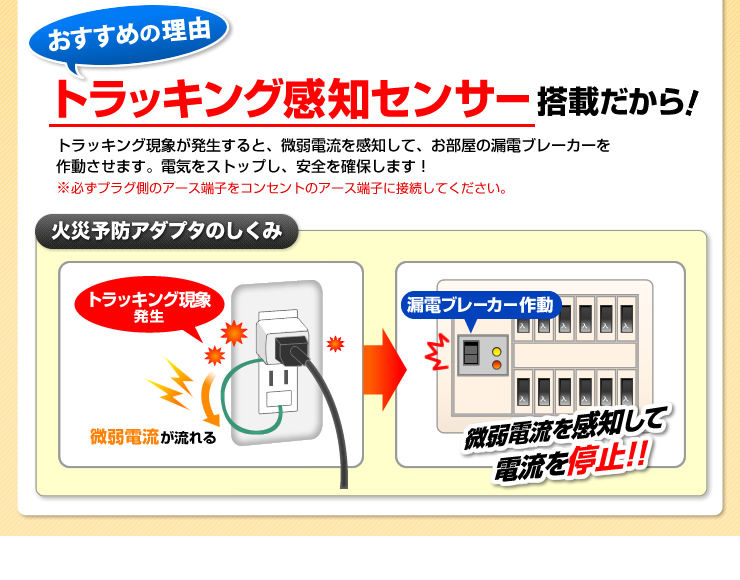 トラッキング感知センサー搭載だから
