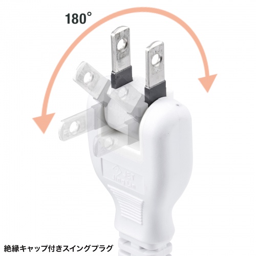 狭い所でも使えるスイングプラグ
