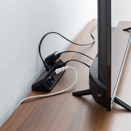 大型アダプタが使いやすい