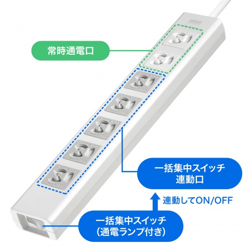 常時通電口