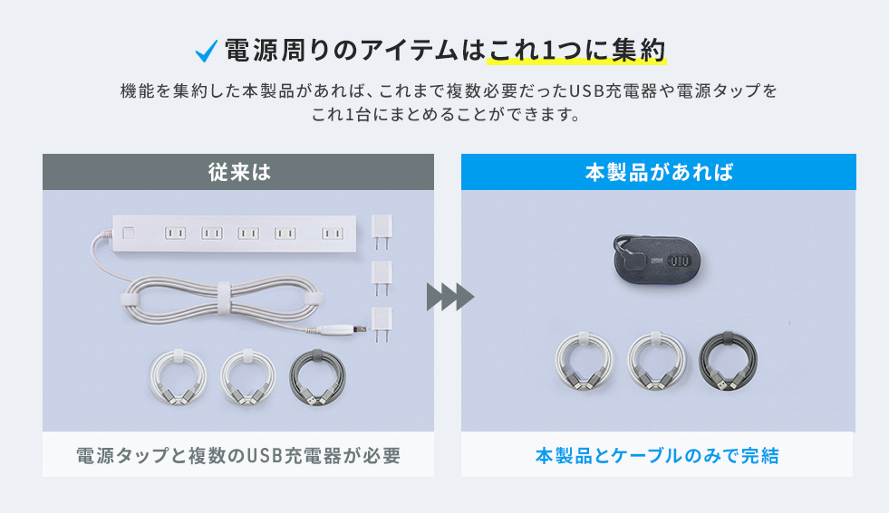 従来と本製品との比較画像