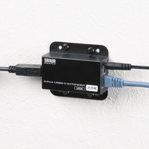 壁固定やDINレール取り付け可能