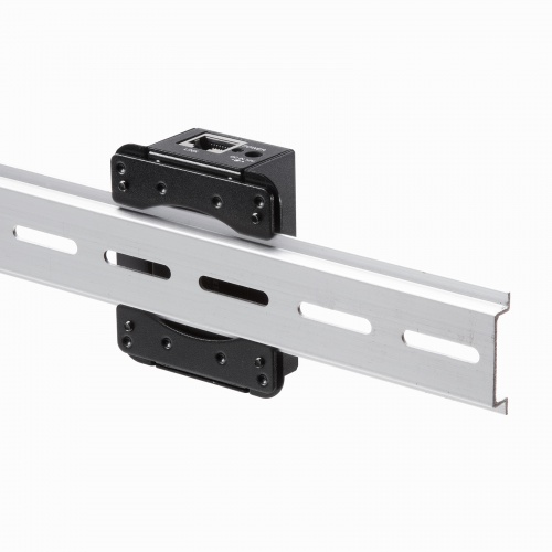 壁固定やDINレール取り付け可能
