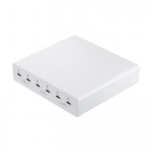 USB充電器（Type-C 6ポート・合計72W出力・PD20W・高出力・スマホ・タブレット・複数ポート）
