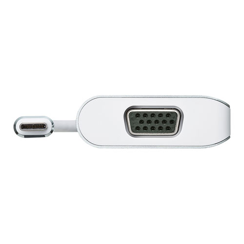 Usb Type C Hdmi Vga変換アダプタ 映像出力 Hdmi Vga同時出力可 Ad Alchv 激安通販のイーサプライ
