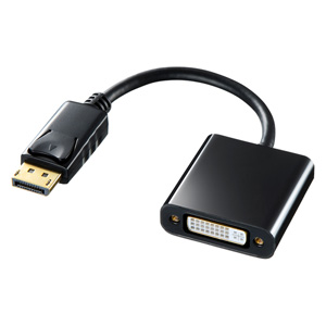 DisplayPort-DVI変換アダプタ