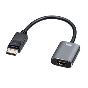 変換アダプタ(DisplayPort-HDMI・HDR対応・4K60Hz)