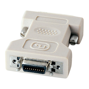 DVIアダプタ(DFP-DVI) DFP20pinオスコネクタをDVI24pinオスに変換するアダプタ。 AD-DV04 サンワサプライ