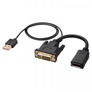 DVI(24pin)→DisplayPort変換