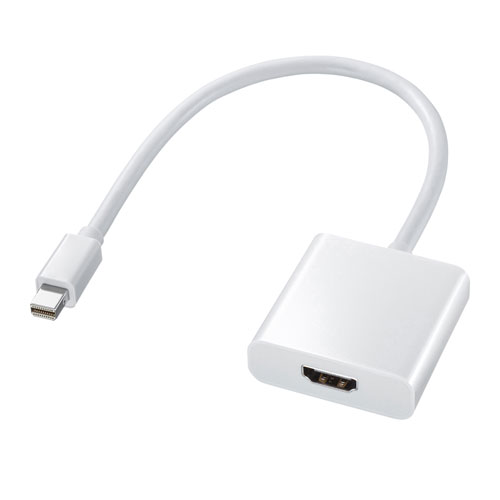 Mini DisplayPort-HDMIϊA_v^ifW^fEój AD-MDPHD04 TTvC
