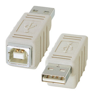 USB変換アダプタ(Bメス?Aオス)USBアダプタ AD-USB5 サンワサプライ