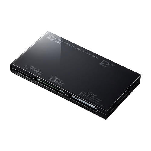 USB3.0 マルチカードリーダー(ブラック) ADR-3ML38BK サンワサプライ