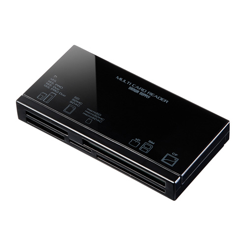 USBカードリーダー(SD・micro SD・コンパクトフラッシュ対応) ADR-ML18BKN サンワサプライ