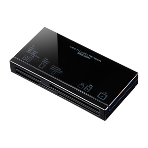 USBカードリーダー(SD・micro SD・コンパクトフラッシュ対応) ADR-ML18BKN サンワサプライ