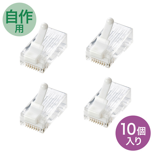 c܂h~RJ-45RlN^iCat6EPpE10Zbgj ADT-6RJTS-10 TTvC