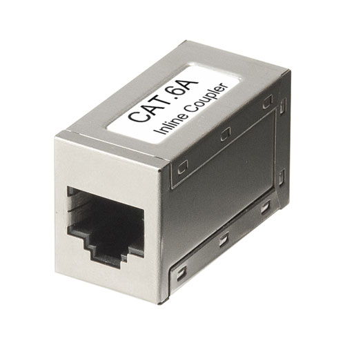RJ-45中継アダプタ(カテゴリ6A STP)