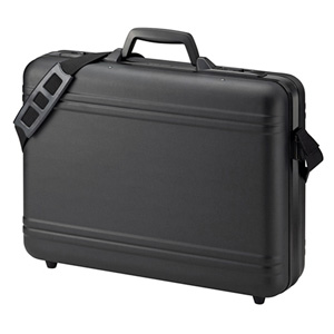 パソコンバッグ(17インチ ワイド・A4・ハード・頑丈・衝撃・ビジネス・ショルダー・鍵付き) BAG-715N2 サンワサプライ