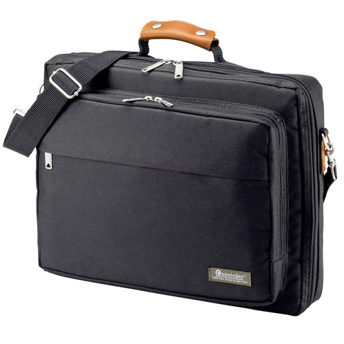 PCキャリングバッグ(15.6型ワイドサイズまで対応・ブラック・保護・ビジネス・通勤・カジュアル) BAG-C39BKN サンワサプライ