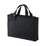 カジュアルPCバッグ(13.3型ワイド対応・ブラック) BAG-CA5BK サンワサプライ