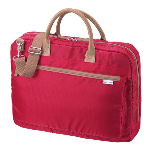 カジュアルPCバッグ(15.6型ワイドまで対応・レッド) BAG-CA7R2 サンワサプライ