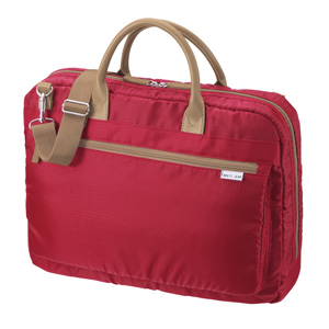 カジュアルPCバッグ(15.6型ワイドまで対応・レッド) BAG-CA7R2 サンワサプライ