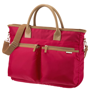 カジュアルPCバッグ(15.6型ワイドまで対応・トートバッグ・レッド) BAG-CA9R2 サンワサプライ