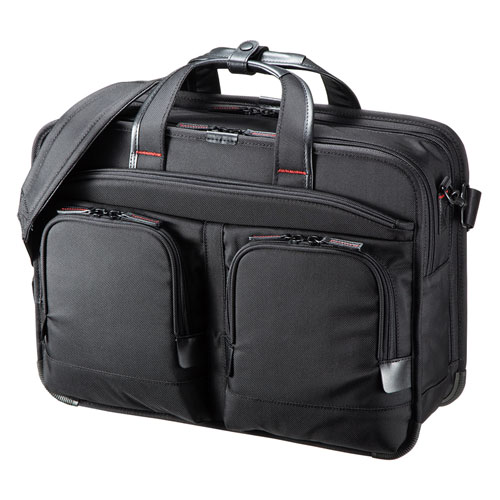バッグ ビジネス 15 6インチワイド 大型ダブル 軽量 キャリーサポーターつき ブラック Bag Exe12 通販ならイーサプライ