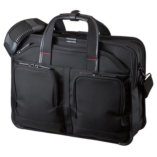 ビジネスバッグ(PRO・ダブルタイプ・15.6型ワイドまで対応・ブラック) BAG-EXE8 サンワサプライ