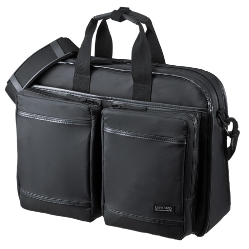 PCバッグ(15.6インチワイドまで対応・ビジネス・超撥水・軽量・ブラック) BAG-LW9BK サンワサプライ