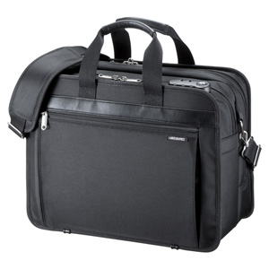 モバイルプリンタ・プロジェクター収納バッグ(15.6型ワイド・ブラック) BAG-MPR3BKN サンワサプライ