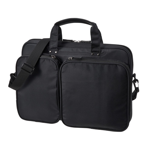 パソコンケース(衝撃吸収・13.3インチワイド・ブラック・ショルダーベルト) BAG-P23BK サンワサプライ