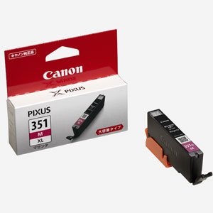 【キヤノン純正インク】インクタンク BCI-351XLM（大容量・マゼンタ）