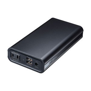 モバイルバッテリー(モバイル電源・USB充電・AC出力対応・65W・20000mAh・USB-A2ポート)