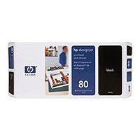 hp80プリントヘッド/プリントヘッドクリーナー(黒)