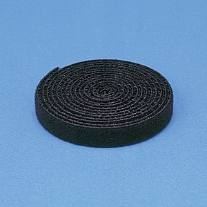 ケーブルタイ（面ファスナー・配線用・1.5m・ブラック） CA-MF5KN サンワサプライ