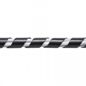 ケーブルタイ（スパイラルタイプ・内寸直径12mm・2m巻き・ブラック）