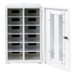 12台収納・一括ロック