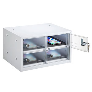 4台収納・シリンダ錠