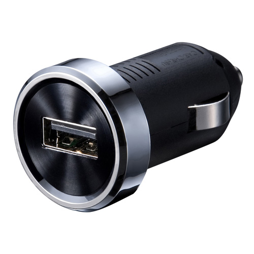 シガーソケット USB カーチャージャー(充電・スマホ・iPhone・iPad・タブレット・2.1A・1ポート)CAR-CHR68U サンワサプライ